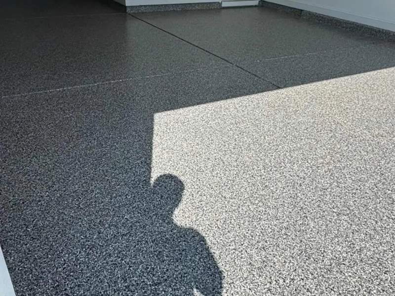 Epoxy floor coating finished by Epoxy The Carolinas