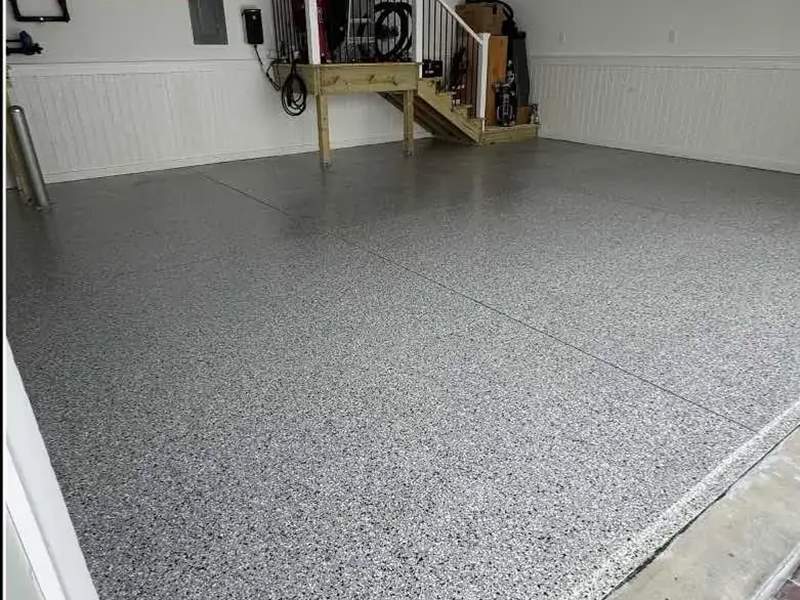 Epoxy floor coating finished by Epoxy The Carolinas