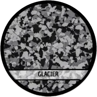 Glacier epoxy flake blend