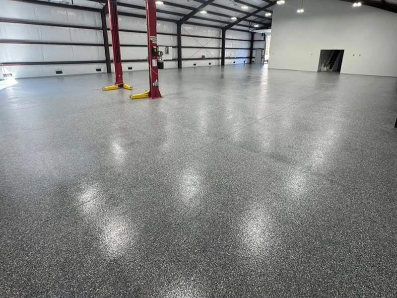 Epoxy floor coating finished by Epoxy The Carolinas